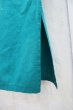 画像13: エメラルドグリーン×カラフルサンアントニーノ刺繡半袖メキシカンドレス (13)