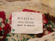 画像17: ライトイエロー×パープル×グリーンサンアントニーノ刺繍半袖メキシカンドレス (17)