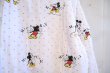 画像19: ホワイト×カラフルMinnie Mouse ＆ Mickey Mouseプリントクルーネック長袖中綿リバーシブルスウェット (19)