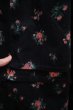 画像10: ”Laura ashley” ブラック×ピンク×グリーン花柄ポケット付きコーデュロイスカート (10)