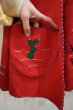 画像11: レッドレッド×カラフル人＆風景刺繍前開きポケット付き長袖フェルトメキシカンジャケット (11)