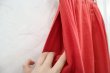画像9: 50〜60年代 レッド×ホワイト×ブラックグアテマラ刺繍ポケット付きスカート (9)
