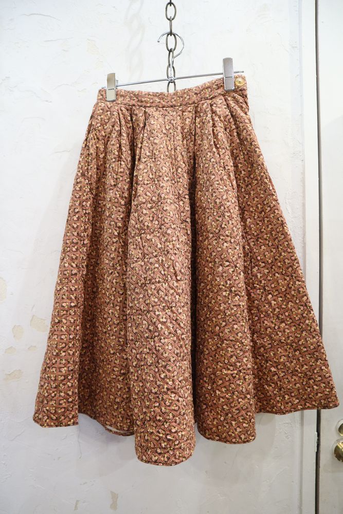 50〜60年代 ヴィンテージ ビンテージ 花柄スカート サーキュラースカート